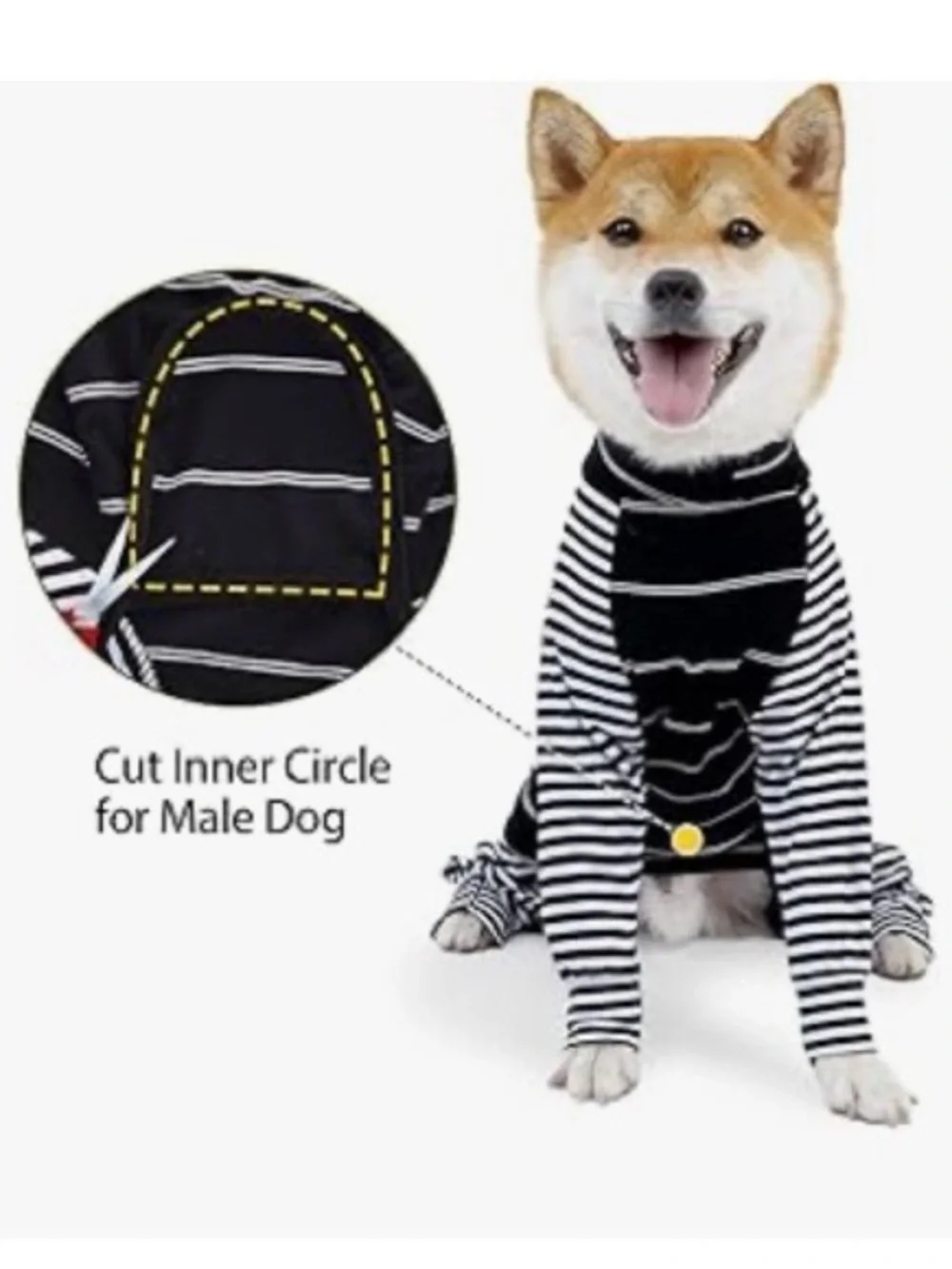 Black & White  Dog Onesie - Cozy Pet Pajamas RECOVERY SUIT. XS PREVENT LICKING